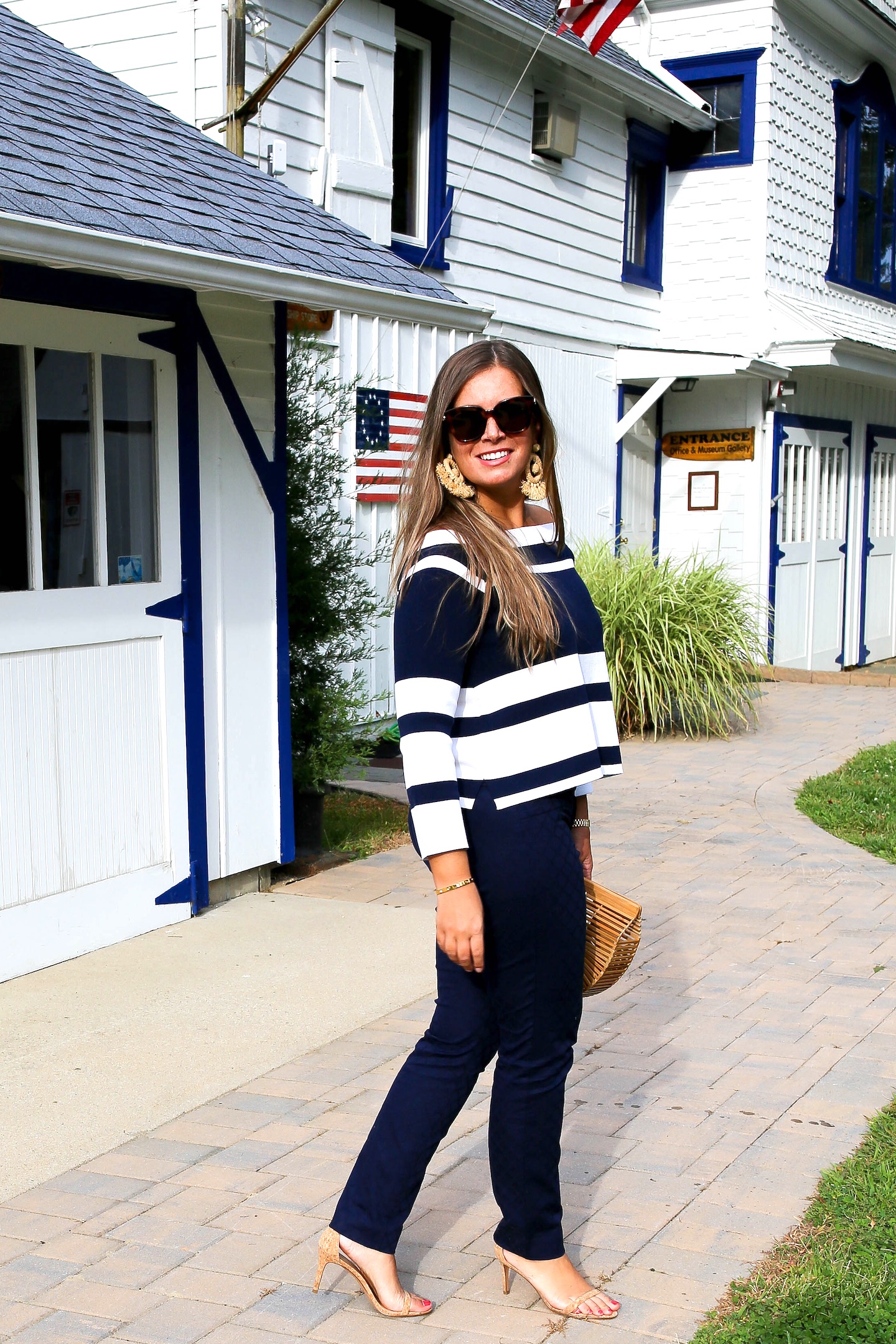 off-the-shoulder-stripe-sweater