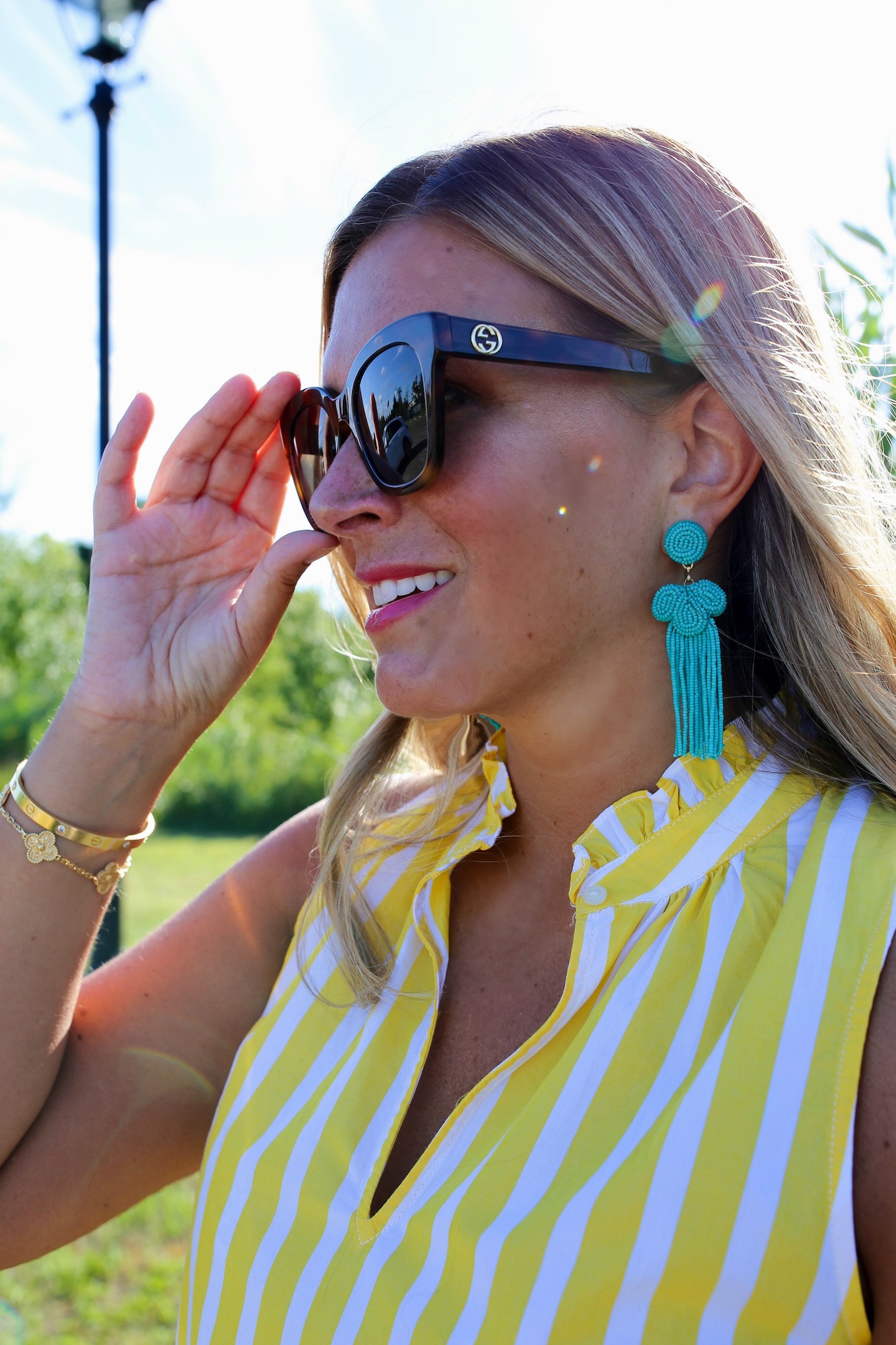 turquoise-beaded-earrings