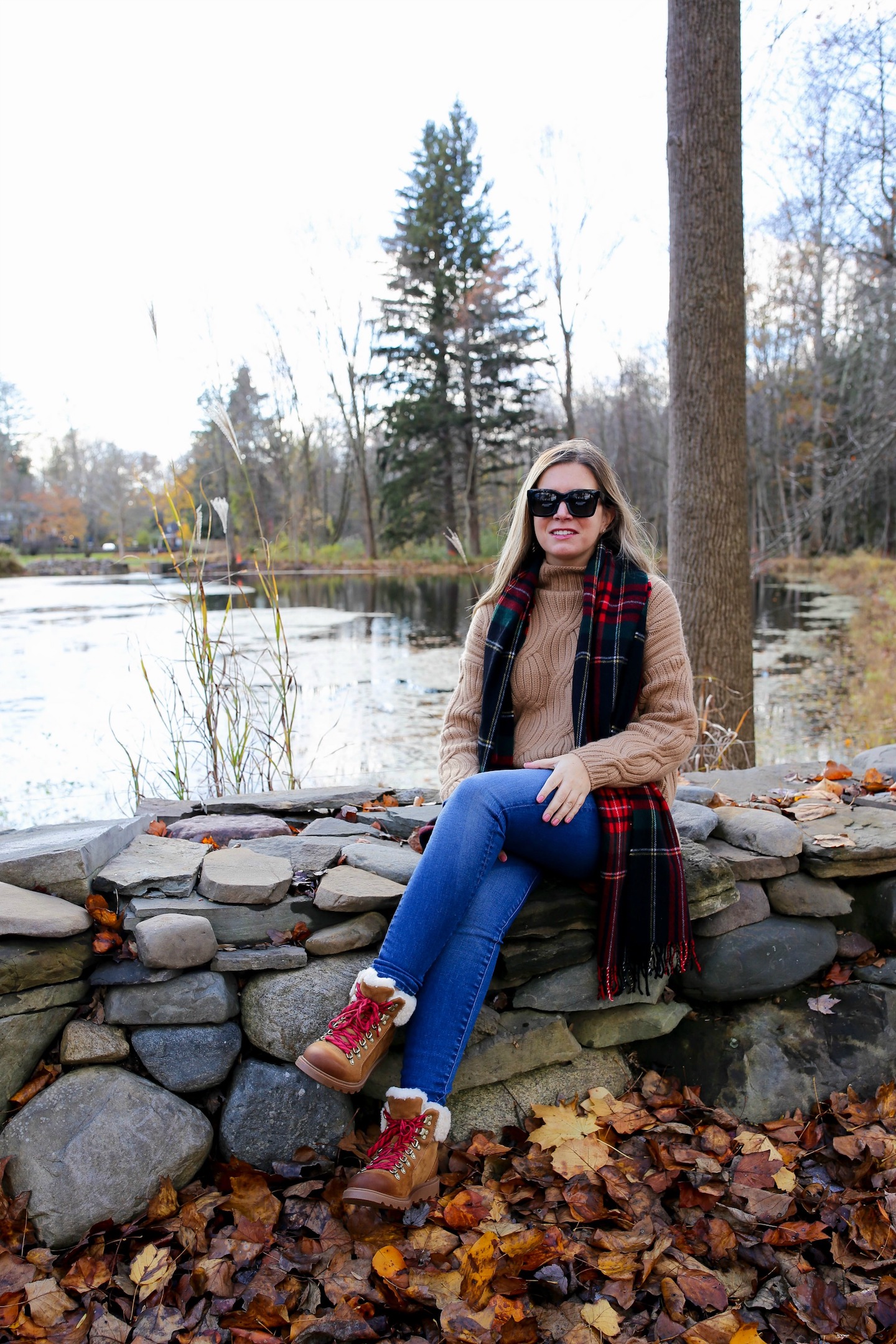 cashmere cable knit turtleneck